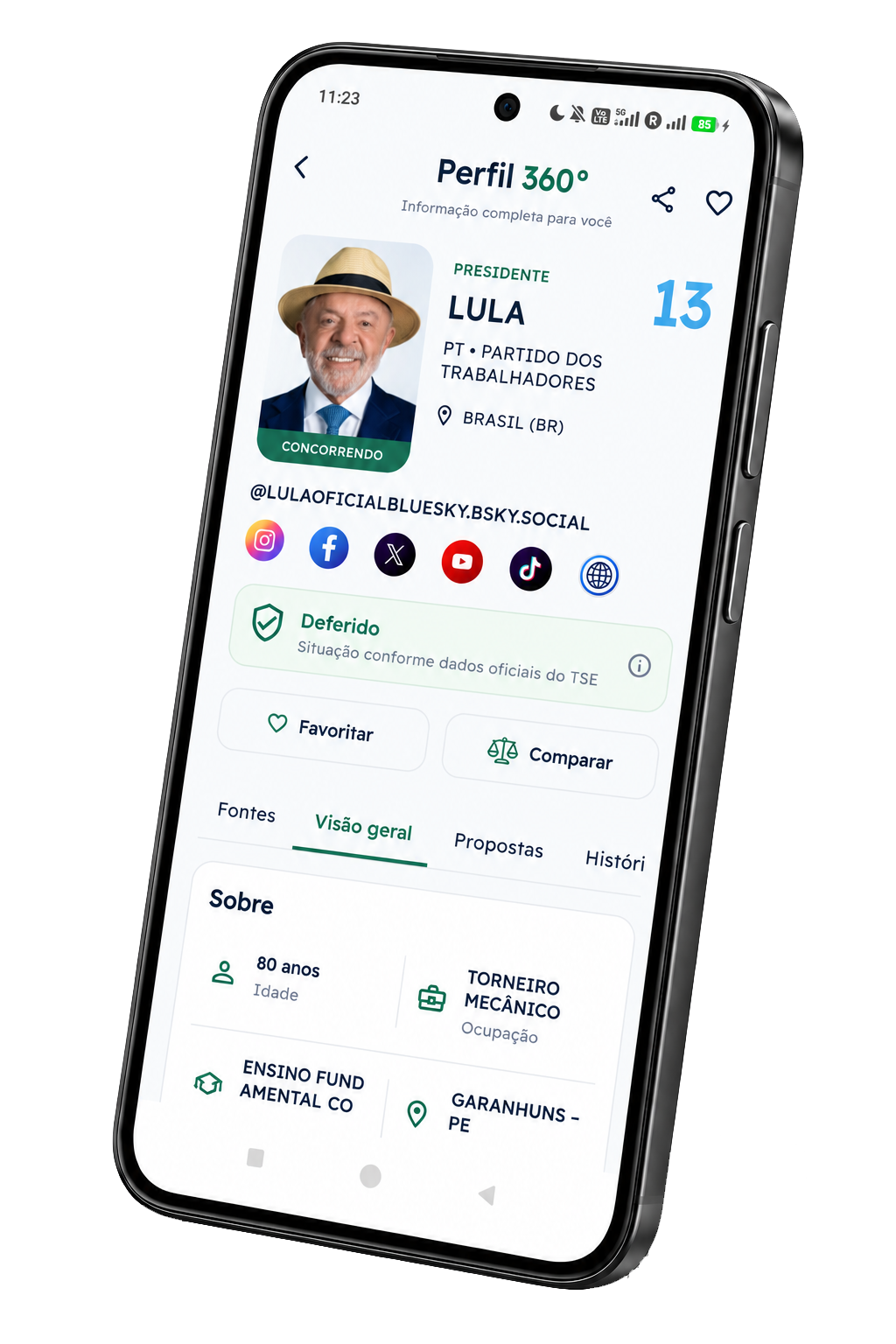 Perfil 360° no Escolha360